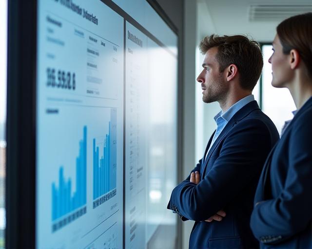 Professional consulting team in a London-based office