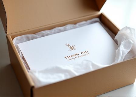 Elegant minimalist product packaging design